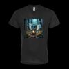Unisex Poly-Rich V-Neck T-Shirt Thumbnail